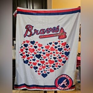 Atlanta braves blanket 50x60 $35